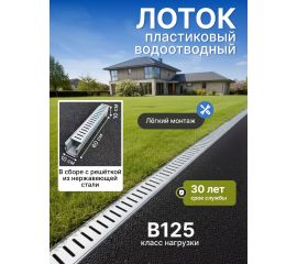 Лоток водоотводный