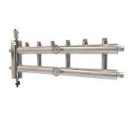 Коллекторы распределительные для отопления с гидрострелкой