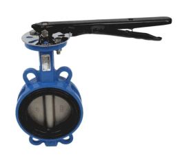 Затворы дисковые поворотные с рукояткой