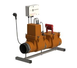 Затворы дисковые поворотные с электроприводом