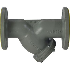 Фильтр сетчатый Giacomini косой с фланцевым соединением DN25, R74FLY002