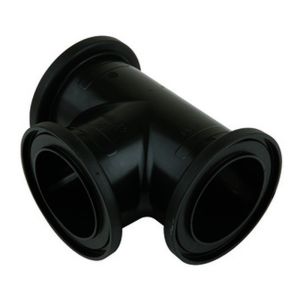 Тройник HENCO ПВДФ, 90 (110)x90 (110)x90 (110)