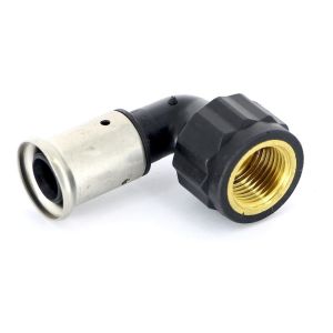 Угольник HENCO 90гр ВР ПВДФ пресс, 50x6/4quot;