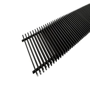 Решетка с рамкой Vitron 13х260х1300мм, черный