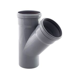 Тройник сер 110/110х45 ВК, РТП (24)