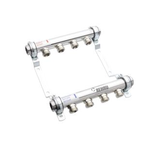 Коллектор распределительный REHAU HLV на 5 групп нерж. сталь