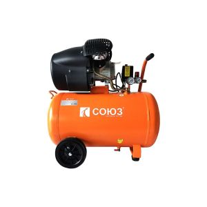 Компрессор воздушный масляный ВКС-93210С СОЮЗ, 2,4кВт, 410л/мин, ресивер 100л, прямой привод