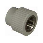 Муфта TEBO сер. PP-R комбинированная 20x3/4quot; ВР (25/150), арт. 031020403