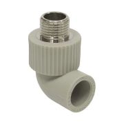 Угольник TEBO сер. PP-R комб.20x3/4quot; ВР (20/140), арт. 031030404