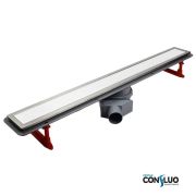 Лоток душевой PESTAN Confluo Premium Line 450 White Glass