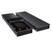 Конвектор внутрипольный Royal Thermo ATRIUM TURBO-110/400/1900-DG-U-BL