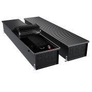 Конвектор внутрипольный Royal Thermo ATRIUM TURBO-190/300/2000-DG-U-BL