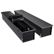 Конвектор внутрипольный Royal Thermo ATRIUM TURBO-190/250/1200-DG-U-BL