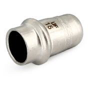 Заглушка Uni-Fitt пресс 22 нерж. ст.