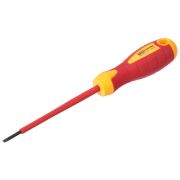 Отвёртка TDM ELECTRIC шлицевая диэлектрическая SL3x100