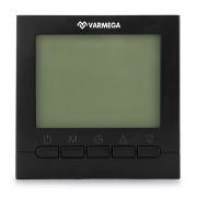 Термостат комнатный VARMEGA, VM19222, проводной, черный