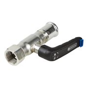 Кран шаровой HENCO из нерж. стали с ручкой, пресс-ВР 26x3/4quot;