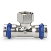 Тройник VARMEGA раструбный Inox Press ВР 22x1/2