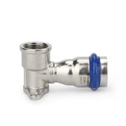Водорозетка VARMEGA раструбная Inox Press ВР 22x1/2quot;
