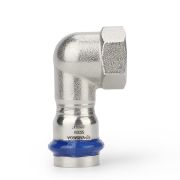 Угольник VARMEGA раструбный Inox Press ВР 15x1/2quot;