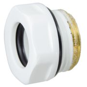 Соединение резьбовое SCHLOSSER 1/2, белый oring