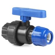 Кран шаровой компрессионный ВР d 32x1/2quot; PN16, РТП