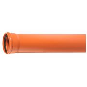 Труба Ostendorf 110x5000мм KGEM SN8 НК PVC цв.рыжий