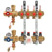 Комплект коллекторного узла Giacomini с динамич. регулир. расхода 1quot; x 18 /10 выс. расх., R553FKDB13