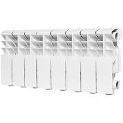 Радиатор алюминиевый ROMMER Plus 200, 10 секций RAL9016