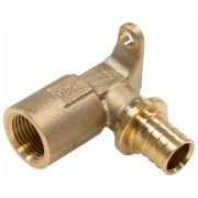 Угольник REHAU настенный с длинным патрубком, внутр. резьба 20-Rp 1/2 MX