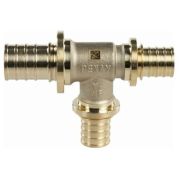 Тройник REHAU с уменьшенным боковым и торцевым проходами 20-16-16 MX