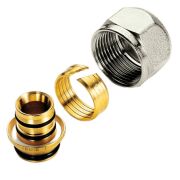 Соединитель Uni-Fitt обжимной В 16(2.2)х1/2