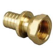 Муфта ONE PLUS переходная с накидной гайкой 20х3/4 латунь акс. (180/30)