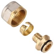 Соединитель Gappo Евроконус для полиэтиненовых труб 20 (2,0) мм х 3/4