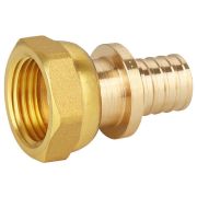 Переходник Gappo с накидной гайкой латунный 25-G 3/4