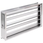 Клапан воздушный SHUFT DRr 1200х350 с подставкой под электропривод