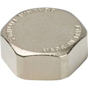 Заглушка STOUT ВР никелированная 1