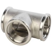 Тройник ВВ никелированный 1