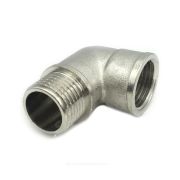 Угольник SantechSystems лат Ду15 м/р никель