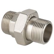 Соединитель Gappo прямой (Американка) НР-НР никелированная 3/4