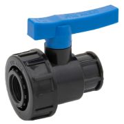 Кран шаровой ТПК-АКВА компрессионный ВР/ВР 1 1/4« х 1», 551114101