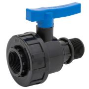 Кран шаровой ТПК-АКВА компрессионный ВР/НР 1« х 1», 552220101