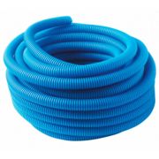 Труба гофрированная MVI Ду25 (внутр.21мм), синяя (бухта 50м)