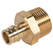 Муфта Royal Thermo ritable радиальная переходная, латунь НР 20х3/4