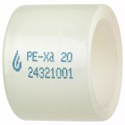 Кольцо радиальное для труб из сшитого полиэтилена Usystems с упором 25 белое