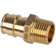 Муфта радиальная для труб из сшитого полиэтилена Usystems 20-R3/4«НР, тип 1»65Ф