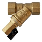 Фильтр сетчатый РИДАН FVR-DR DN25 PN25 со сливным краном