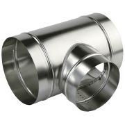 Тройник НЕОКЛИМАТ оцинкованный 90 D 200/200 0,5 мм