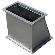 Переход ЕВРОВЕНТ (Пр) 700х400-250х400-200 (оц.ст.0.7/R20)