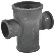 Крестовина чуг канал б/н Ду50х50х50х90гр 1-пл прямая ГОСТ 6942-98